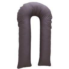 ECONY HOUSE 彩色流行U型枕套+棉, 灰色