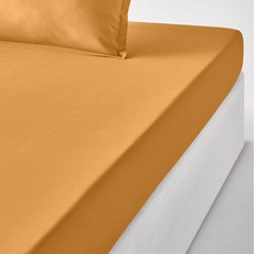 라흐두뜨 퍼케일면 단색 심플 매트리스 커버 F682721