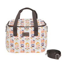 Blessingforyou 野餐保冰袋+ 斜背帶, 開花