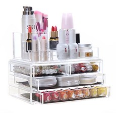 ECODY 壓克力化妝品收納盒 78號, 單色, 1個