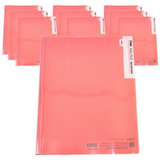 미소로 쫄대 화일 1609, 핑크, 10개