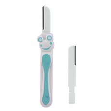 이코디 큐티 개구리 눈썹칼 세트, 블루, 1세트