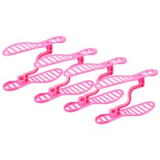 더자카 분리형 슈즈렉 Y375LSHT023, 4개입, 핑크