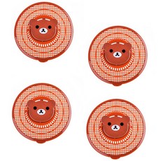 THE ZAKKA 動物造型過濾網 棕色, 4件