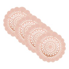 THE ZAKKA 雪花圖案濾網 粉紅色, 4入