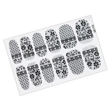 데일리나라 붙이는 네일아트 젤네일패치 QB, QB798, 1개