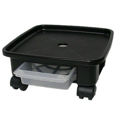 플라팜 이동식 정사각 화분받침대, 1개