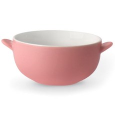 DOHO 孩童雙柄碗 S號, 霧面粉, 1入