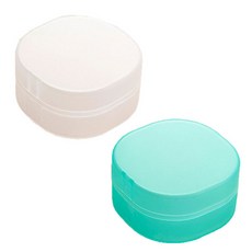 River Green 旅行用肥皂盒 白色 + 綠色, 1套, 白色,綠色