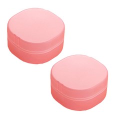 River Green旅行用肥皂盒 粉紅, 2入, 粉紅色