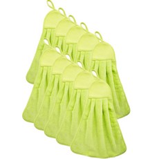 aryko 無絨超吸水廚房毛巾, 綠色, 10片