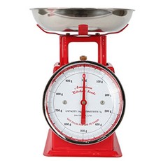 덜튼 1kg 주방저울, 레드