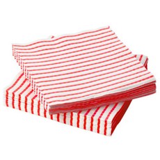 이케아 POPPIG 종이냅킨 30p, 스트라이프 오렌지 + 핑크, 2개