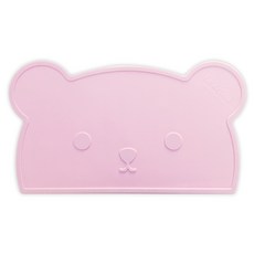 Le Detail 熊造型餐墊, 粉色, 1個