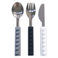 Le Detail 副食品餐具組, 黑白款, 1組