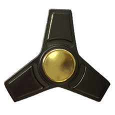 기드온 피젯스피너 스틸부메랑, 블랙, 1개