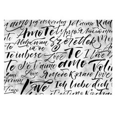 Somoong Art廚房藝術板 I Love You, 1個