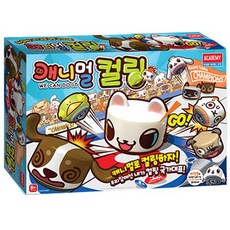 아카데미과학 캐니멀 컬링 보드게임 15739, 혼합 색상, 1개