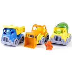 green toys 工程車3件玩具組, 混合顏色, 1個