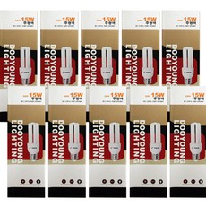 DooyoungLighting Dooyoung Lamp EL 15W 日光 10p, 單色