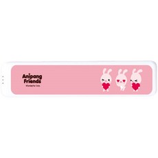 크린챔버 애니팡 USB 충전식 타입 휴대용 칫솔 살균기 DK-802AP, DK-802, 세로 애니