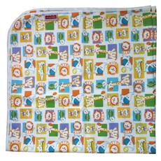 fisher-price 費雪 印花包巾