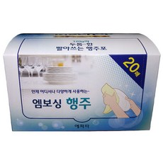 에파타클린업 프리미엄 엠보싱 행주, 20개입, 1개