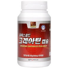 스포맥스 크레아틴 캡슐 플렉스골드, 300정, 1개