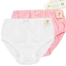 Natura Organic 孩童棉質內褲2件組