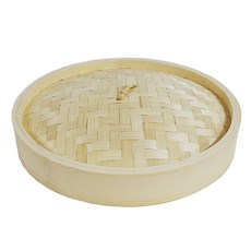 딤섬 대나무 찜기 뚜껑 상, 25cm, 1개