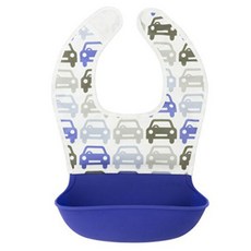 쿠쉬스 실리콘 소프트 턱받이, 자동차, 1개, 1매