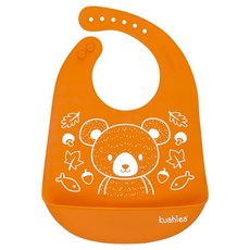 kushies 矽膠圍兜, Mama Bear, 1入