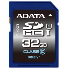 에이데이타 Premier UHS-I SDXC/SDHC 카드, 32GB, 1개
