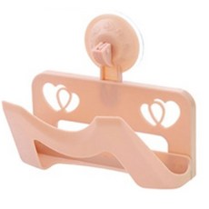 흡착식 하트커버 냄비뚜껑 거치대, 핑크, 1개