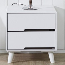 파인퍼니처 프리모 2단 협탁, 화이트