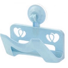 흡착식 하트커버 냄비뚜껑 거치대, 블루, 1개