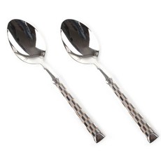 Upper Table鑽石餐桌湯匙, 2件, 單色