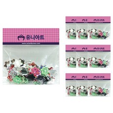 Uniart 3000鑲鑽珠子, 13 號, 10片