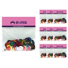 Uniart 1000 亮片珠, 微笑, 10入