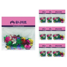 Uniart 1000 亮片珠, 楓葉, 10入