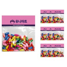 유니아트 2000 모양비즈, 5번, 10개입