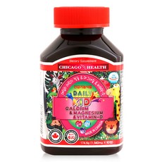 CHICAGOHEALTH 鈣鎂+維生素D綜合錠, 90顆, 1罐