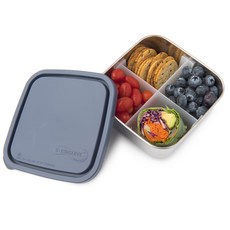 UKonserve 4등분 도시락통 정사각형 미디엄, 바다, 1개