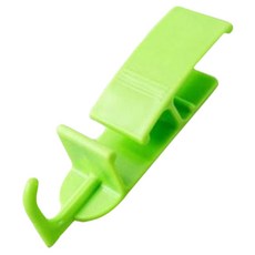 ECODY 黏貼式迷你掛勾, 1個, 綠色