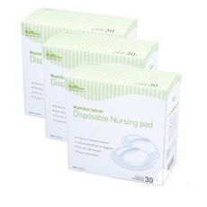 마밀론 수유패드 텐셀 커버, 30매, 3개