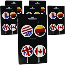 Mirae Corporation陶瓷家具拉手國4p, 6件