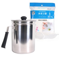 LIVING HAPPY 廚餘儲物罐+過濾網 200入, 單一顏色