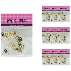 Uniart 小型畫框掛鉤 約17入 + 螺絲 約10入, 單一顏色, 10套