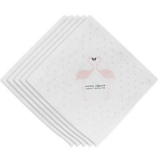 맘스네이처 대나무 가제 동물원 손수건 5p