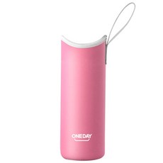 아울리빙 스트랩 네오플랜 파우치, 핑크, 1개